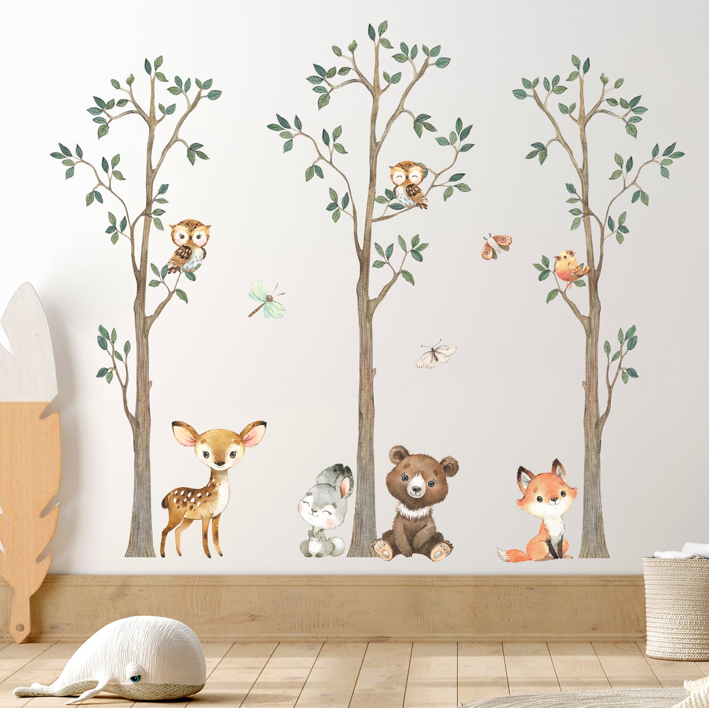 XXLarge Forest Animals Sticker Set