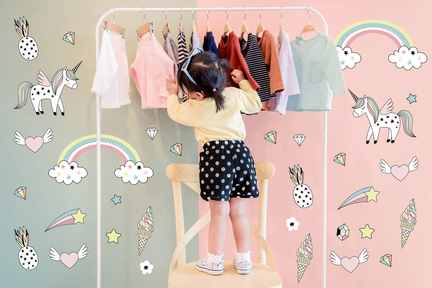 Unicorn Sticker Seti